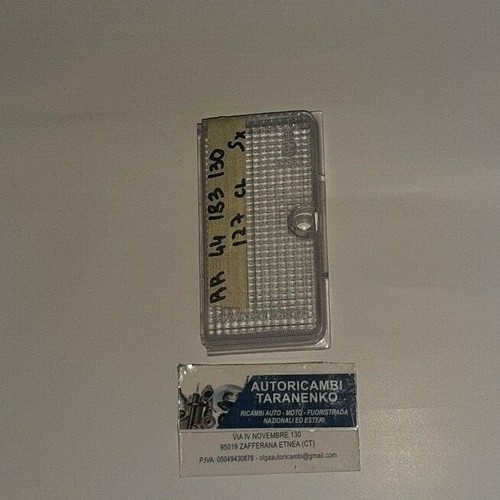 Fanalino post bianco - post.sx,
